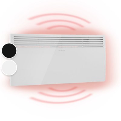 KLARSTEIN Radiateur &agrave; convection - Hot Spot Slimcurve - Convecteur - 2000W - Minuteur - IP24 - Blanc