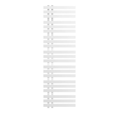 ECD GERMANY Radiateur chauffage s&egrave;che-serviettes salle de bains Iron Man blanc 500 x 1600 mm