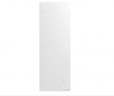 SAUTER Radiateur &eacute;lectrique &agrave; inertie MALAO AUTO vertical blanc 1000W - connect&eacute;