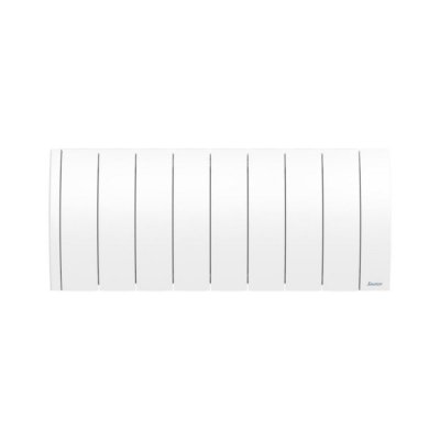 SAUTER Radiateur &eacute;lectrique connect&eacute; IPALA bas 1000W blanc - inertie fluide