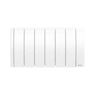 SAUTER Radiateur &eacute;lectrique connect&eacute; IPALA bas 700W blanc - inertie fluide