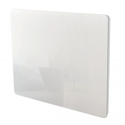 KALIA Radiateur &eacute;lectrique verre c&eacute;ramique GLASS Blanc C&eacute;ramique 1000W