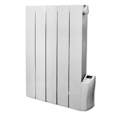 WARM TECH Radiateur inertie fluide 900 W 5 &eacute;l&eacute;ments - 