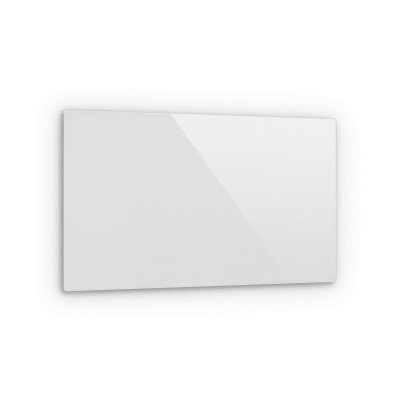 KLARSTEIN Radiateur infrarouge - Crystal Wall- Panneau chauffant - 100x60cm - 600W - IP54 - Blanc
