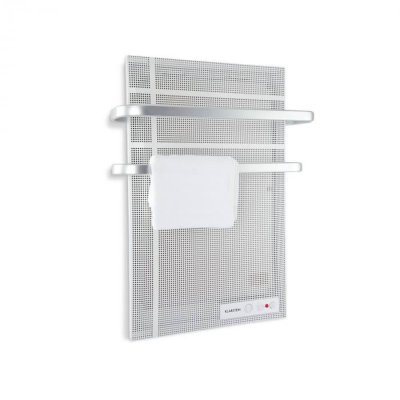 KLARSTEIN Radiateur infrarouge - Hot Spot Wave - Panneau chauffant - 51x80cm - 1000W - IP24 - Aluminium