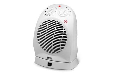 WARM TECH Radiateur soufflant 2000w oscillant avec thermostat - 