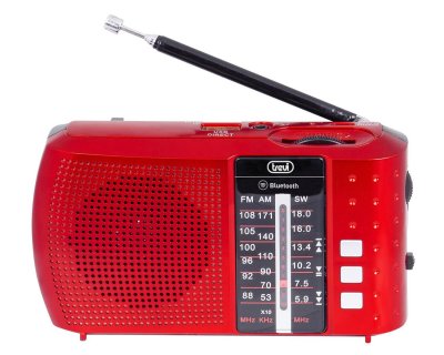TREVI Radio bluetooth portable  ra7f20btr fm/am/sw rouge