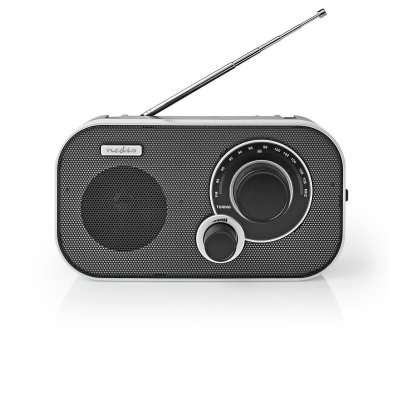  Radio fm 1,5 w poign&eacute;e de transport argent/noire