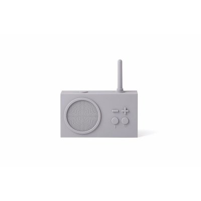 LEXON Radio FM et Enceinte Bluetooth  Tykho 3 Gris clair 