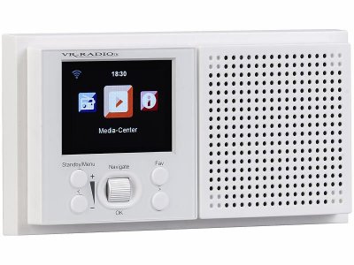 Radio internet encastrable connect&eacute;e