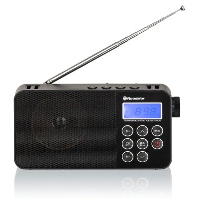 ROADSTAR Radio Num&eacute;rique Multibande Portable AM /FM /SW sur Secteur / &agrave; Piles Petite,, TRA-2340PSW, , Noir
