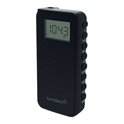 SUNSTECH Radio num&eacute;rique portable  RPD23BK Noir