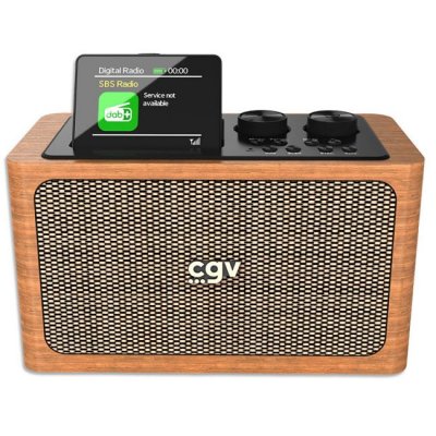 CGV Radio portable - CVG - BeBop DAB+ - Bluetooth - Batterie int&eacute;gr&eacute;e