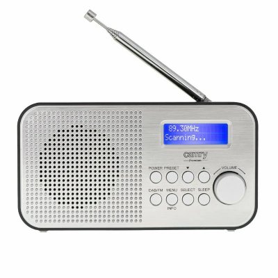 ADLER Radio Portable FM/MW Camry CR 1179 (Gris/Noir)