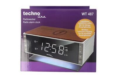  Radio-r&eacute;veil avec surface de chargement Qi WT 487