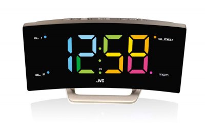 JVC Radio-r&eacute;veil  RA-F324B Argent