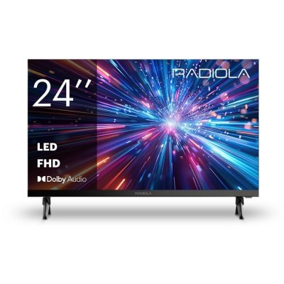 RADIOLA  - RA24A3 - TV DLED FHD 24(60cm) - 1920x1080 Px - Dolby audio - HDMIx1 - USBx1
