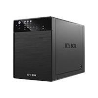 RAIDSONIC  Icy Box Ib-rd3640su3 External Hard Drive Enclosure Noir