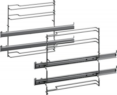 BOSCH Rails telescopiques 2 niveaux siemens pour cuisiniere  17001568