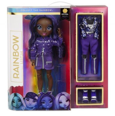 RAINBOW HIGH  fashion doll krystal bailey indigo FLI0035051572114