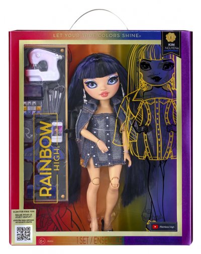 RAINBOW HIGH   S23 Poup&eacute;e Mannequin - Kim Nguyen (Bleu)