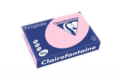 CLAIREFONTAINE Ramettes de 500 Feuilles Ivoires 80gr  TROPHEE A4 80 g