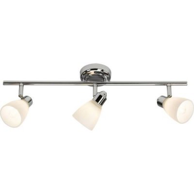 BRILLIANT Rampe 3 spots, classique chic, m&eacute;tal,  Kensington