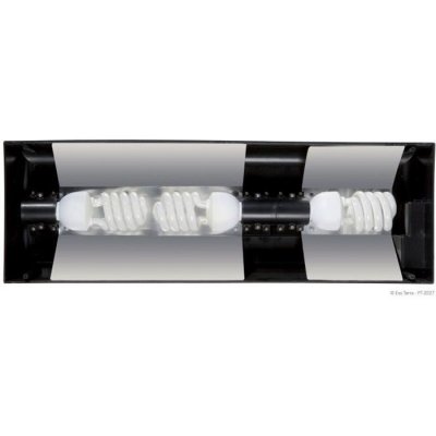 EXO TERRA Rampe d'&eacute;clairage Compact Top pour Terrarium  Moyenne 60 cm