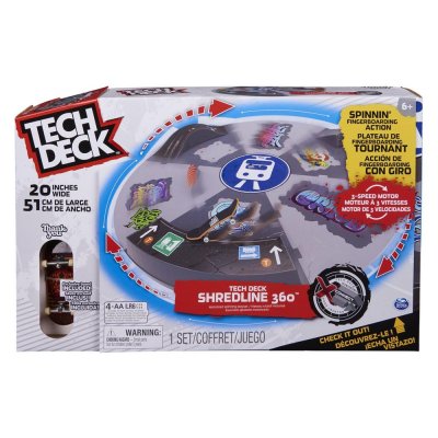 TECH DECK Rampe Motoris&eacute;e Tournante 360&deg;  - La Bo&icirc;te