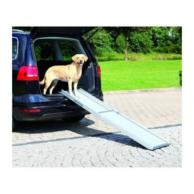 TRIXIE Rampe  T&eacute;lescopique Large pour chien Une pi&egrave;ce