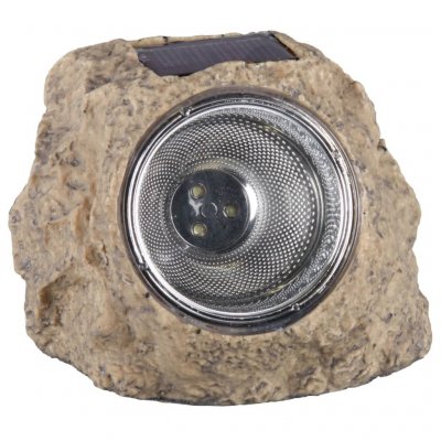 RANEX  Lampe de jardin solaire &agrave; LED 12,5x15,5x11 cm
