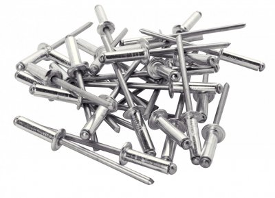 RAPID  5000383 Aluminum Rivet 3.2x8 Mm 50 Units Clair