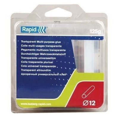 RAPID  Colle transparente blister - Diam&egrave;tre 12mm 94mm - 125g