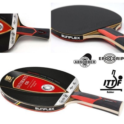 SUNFLEX Raquette de tennis de table - Ultimate C55- 