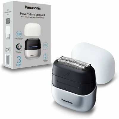 Rasoir &eacute;lectrique 2 lames ultra compact 