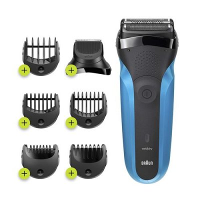 BRAUN Rasoir &eacute;lectrique  S3 310BT Bleu