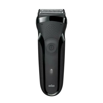 BRAUN Rasoir &eacute;lectrique -  - S&eacute;rie 3 - Tondeuse &agrave; barbe de pr&eacute;cision - Rechargeable - Noir 