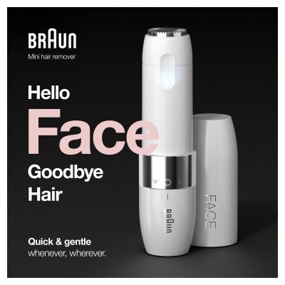 Rasoir &eacute;lectrique femme Braun MINI VISAGE FS1000