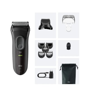 Rasoir &eacute;lectrique rechargeable - Braun - 3000BT