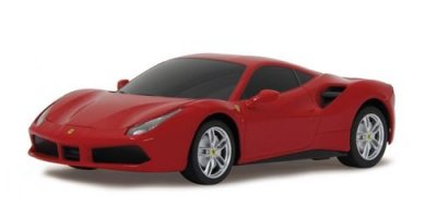 RASTAR  RC Ferrari 488 GTB Junior 27 MHz 1:24 rouge