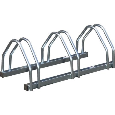 MOTTEZ R&acirc;telier pour 3 v&eacute;los , H.33 x l.73 x P.26 cm 