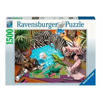 RAVENSBURGER  1500 Pieces Adventure From Origami Puzzle Multicolore