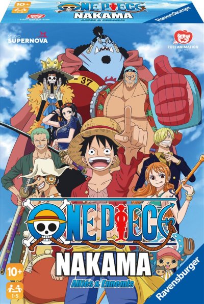 RAVENSBURGER  One Piece Nakama Jeu De Soci&eacute;t&eacute; Famille