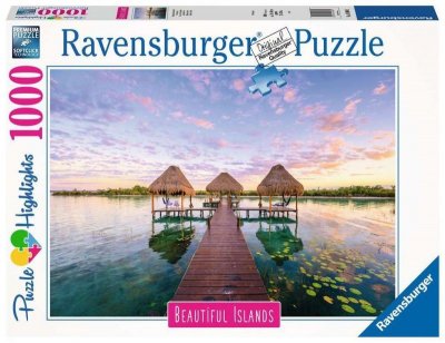 RAVENSBURGER  - Puzzle 1000 pi&egrave;ces Vue sur les tropiques