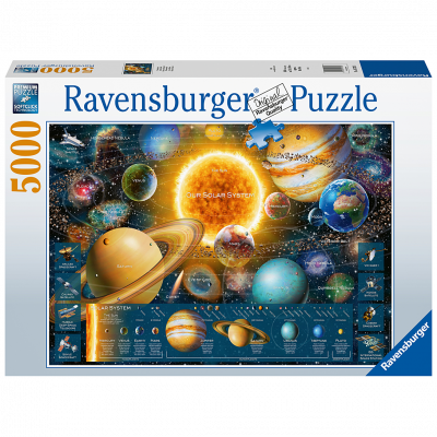 Ravensburger - Puzzle 5000 pi&egrave;ces - Syst&egrave;me solaire 