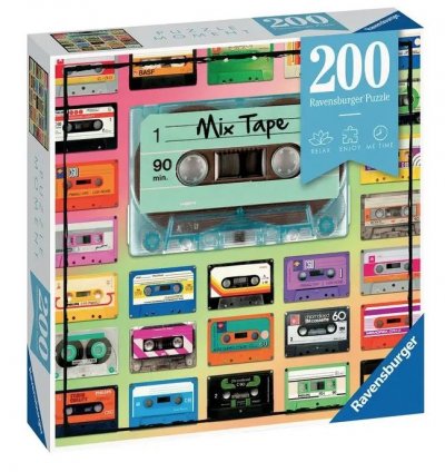 RAVENSBURGER  - Puzzle adulte - Puzzle Moment 200 p - Mixtape - 12962