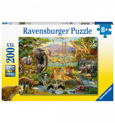Ravensburger Savannah Animals Puzzle 200 Pieces Multicolore
