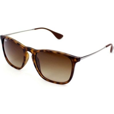 RAY BAN Ray-ban chris rubber havana brun d&eacute;grad&eacute; - medium-large - ecaille