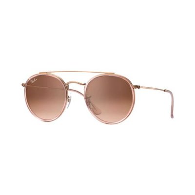 RAY BAN Ray-Ban Lunettes de Soleil Femme RB3647N Rose,Dor&eacute; 