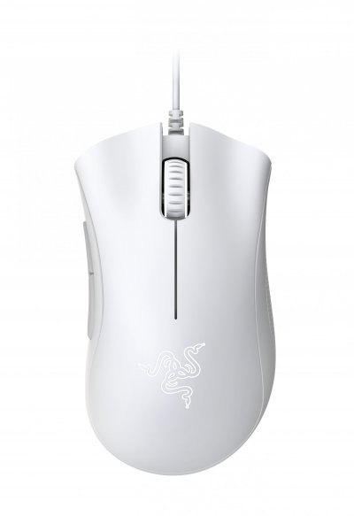 RAZER DEATHADDER ESSENTIAL GAMING MOUSE - WHITE ED. 